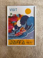 Vintage 'Visit Jaffa' poster in Lijst, Ophalen