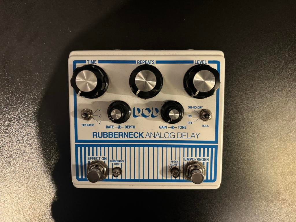 DOD Rubberneck Analog Delay pedaal, Ophalen of Verzenden, Delay of Echo