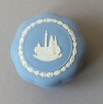 Wedgewood Jasperware Dekseldoosje nr.2 - blauw - Engeland, Antiek en Kunst, Ophalen of Verzenden