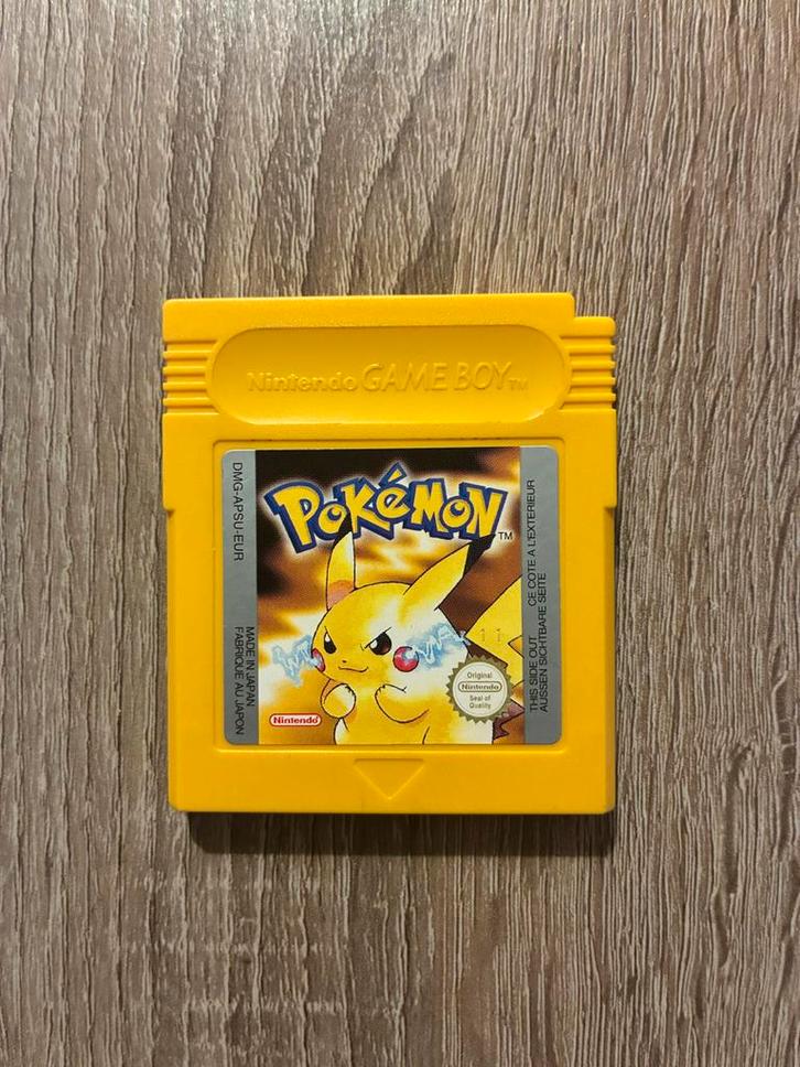 Pokemon Yellow - Gameboy Klassieker!, Spelcomputers en Games, Games | Nintendo Game Boy, Gebruikt, Role Playing Game (Rpg), 1 speler