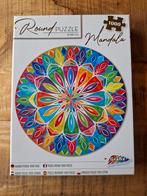 Grafix ronde puzzel 1000 stukjes Mandala, Ophalen of Verzenden, 500 t/m 1500 stukjes, Zo goed als nieuw, Legpuzzel