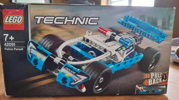 Lego 42091 Police Pursuit verzegeld beschikbaar voor biedingen