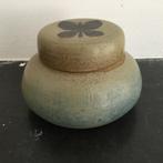 Potterie Peer - Goor – keramische pot deksel vlinderdecor, Ophalen of Verzenden, Huis en Inrichting