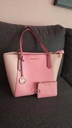 Michael Kors tas & portemonneetje! 75, ECHT!, Sieraden, Tassen en Uiterlijk, Ophalen, Zo goed als nieuw, Roze, Handtas