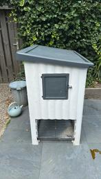 Ferplast Konijnenhok Grand Lodge 120- 115.5x73x117 cm Grijs, Dieren en Toebehoren, Knaagdieren en Konijnen | Hokken en Kooien