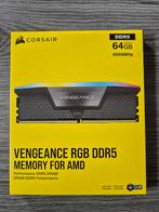 Corsair Vengeance RGB - 64 GB - 6000 MHz,  Nieuw in doos., Computers en Software, RAM geheugen, Nieuw, Ophalen of Verzenden, Desktop