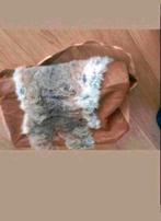 Echte leren bont tas, Ophalen of Verzenden, Zo goed als nieuw, Bruin, Schoudertasje