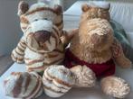2x Vintage NICI knuffels – tijger & beer, Ophalen of Verzenden, Zo goed als nieuw, Stoffen beer, Overige merken