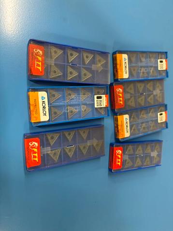 Beitelplaatjes incl. Houder TNMG160404-HA / TNMG331-HA beschikbaar voor biedingen