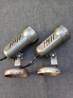 2 stuks jaren '80 design wandspots van Klareco., Huis en Inrichting, Lampen | Spots, Retro jaren '80, Gebruikt, Metaal of Aluminium