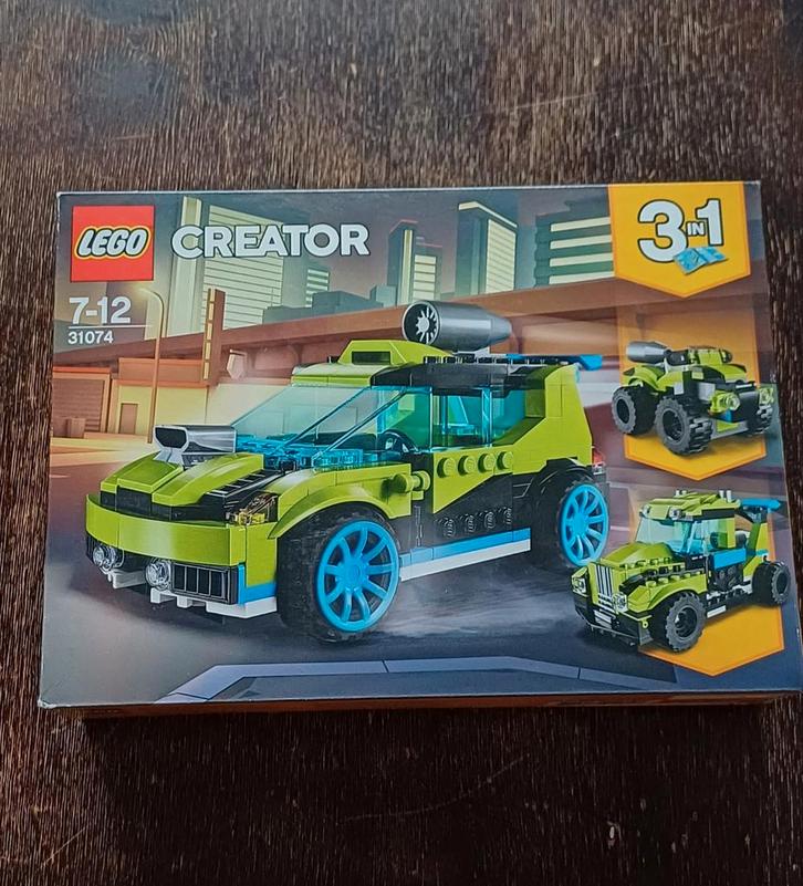 LEGO 31074 Creator 3 in 1 Raketrallyauto, Kinderen en Baby's, Speelgoed | Duplo en Lego, Nieuw, Lego, Complete set, Ophalen of Verzenden