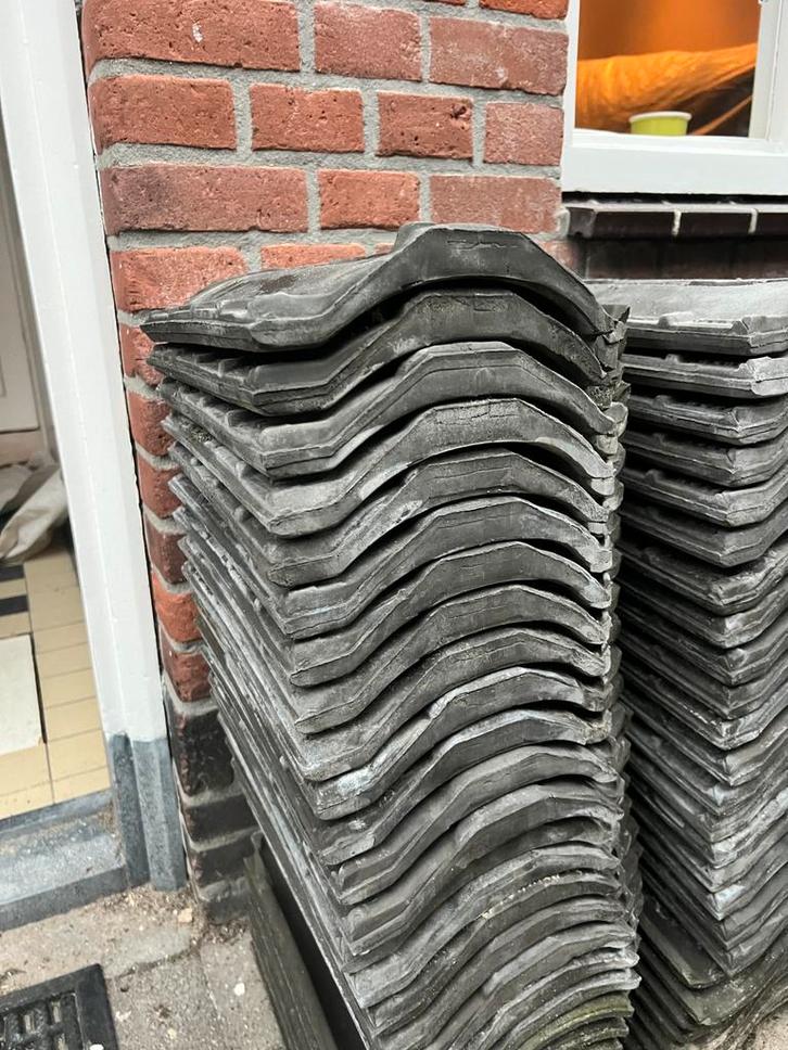 Gebruikte OVH dakpannen (Opnieuw Verbeterde Holle pan), Doe-het-zelf en Verbouw, Dakpannen en Dakbedekking, Gebruikt, Dakpannen