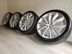 Nieuwe originele Tesla Model X 22 inch velgen + zomerbanden, Ophalen, Gebruikt