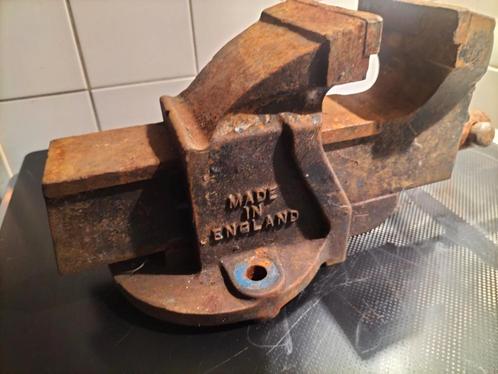 Vintage Record No. 3 Bankschroef - Made in England, Doe-het-zelf en Verbouw, Gereedschap | Handgereedschap, Gebruikt, Ophalen of Verzenden