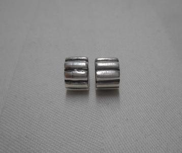 Pandora set 2 zilveren clip bedels nr.956 beschikbaar voor biedingen