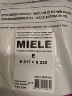5 Stofzuigerzakken Miele S217 tot S226, Witgoed en Apparatuur, Onderdelen en Toebehoren, Ophalen, Nieuw
