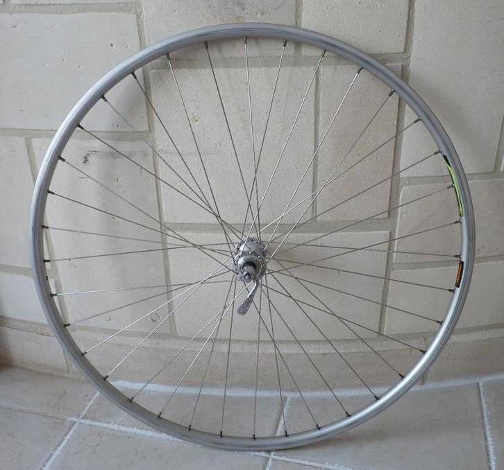 Campagnolo koers voorwiel, Fietsen en Brommers, Fietsonderdelen, Gebruikt, Racefiets, Wiel, Ophalen of Verzenden