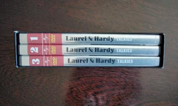 Laurel & hardy talkies 1 2 3 compleet, 6disk, origineel  beschikbaar voor biedingen