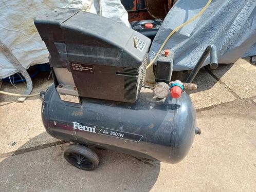 Ferm AIR 300/N Compressor, Doe-het-zelf en Verbouw, Compressors, Gebruikt, 6 tot 10 bar, Minder dan 25 liter, Minder dan 200 liter/min