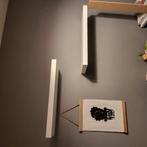 2 zwevende planken 59,8x23,5 bxd, Ophalen, Gebruikt