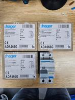 Hager ADA966G C16 Aardlekautomaten (meerdere aanwezig), Ophalen of Verzenden, Nieuw