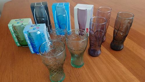 COCA COLA GLAZEN, 11 STUKS, DIV. UITVOERINGEN, Verzamelen, Glas en Borrelglaasjes, Nieuw, Frisdrankglas, Ophalen of Verzenden