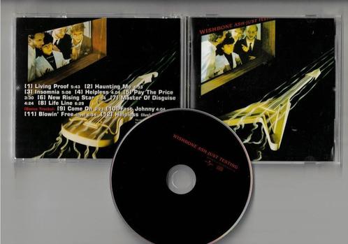 WISHBONE ASH CD Just Testing, Cd's en Dvd's, Cd's | Rock, Gebruikt, Poprock, Ophalen of Verzenden