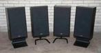 Philips FB770 speakers (4 stuks) met voet., Audio, Tv en Foto, Luidsprekers, Ophalen, 60 tot 120 watt, Front, Rear of Stereo speakers