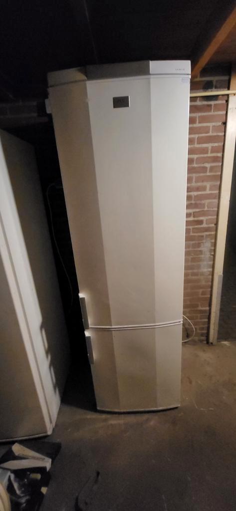 AEG Koelkast met Vriesvak - Gebruikt, Witgoed en Apparatuur, Koelkasten en IJskasten, Gebruikt, Met vriesvak, 150 tot 200 liter