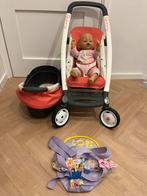 Set van kinderwagen, buggy en pop, Ophalen of Verzenden, Zo goed als nieuw, Babypop