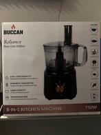 BUCCAN keukenmachine 8 in 1 ONGEOPEND, Witgoed en Apparatuur, Keukenmixers, Nieuw, Vaatwasserbestendig, 2 snelheden, Ophalen of Verzenden