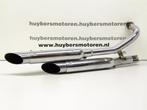 Uitlaat dempers Custom Yamaha XVS650 Dragstar, Motoren, Ophalen, Info@huybersmotoren.nl, Gebruikt, HM - Sale