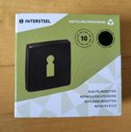 te koop intersteel sleutel rozet vierkant mat zwart verdekt, Ophalen of Verzenden, Nieuw