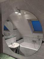 2 Ronde spiegels 80cm met verlichting, Huis en Inrichting, Woonaccessoires | Spiegels, Ophalen, Gebruikt, Rond, 75 tot 100 cm