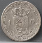 Nette zilveren 1 Gulden 1848 - Willem 2, 1 gulden, Koning Willem II, Losse munt, Verzenden