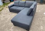 !!ACTIE!! Antraciete hoekbank, gratis levering, Hoekbank, Zo goed als nieuw, 200 tot 250 cm, Vierpersoons of meer