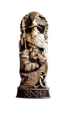 Prachtig beeldje Noorse god Odin (20cm), Ophalen of Verzenden, Nieuw, Mens