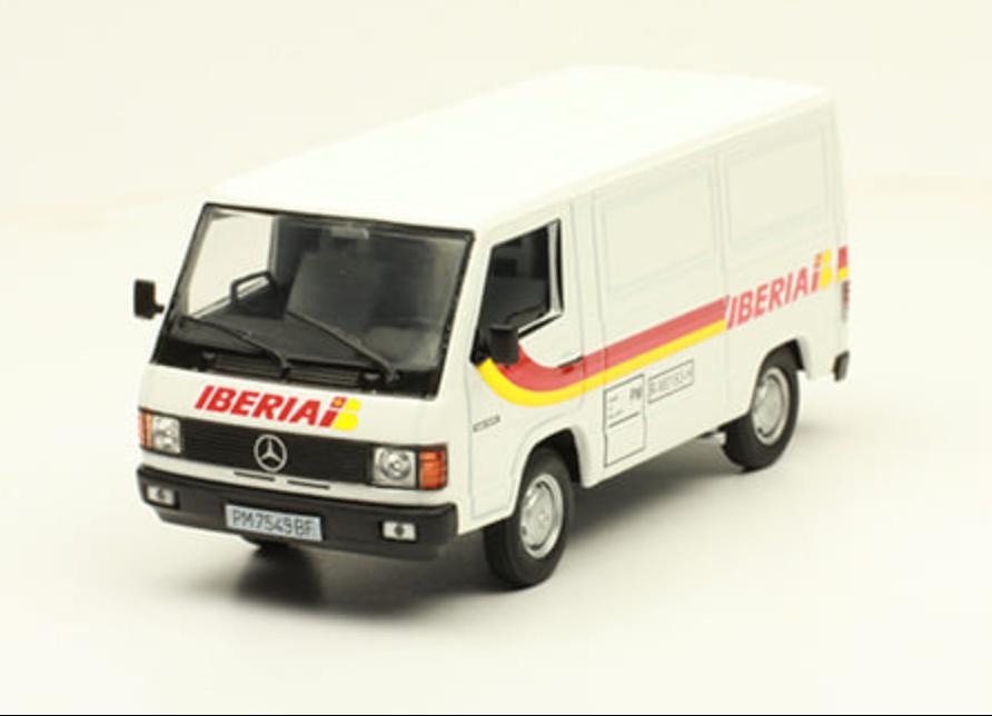 Mercedes MB-100 1990 IBERIA 1/43 reparto / servicio # 25, Verzenden, Nieuw, Auto, Overige merken