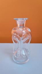 vintage miniatuur glazen Holmegaard Kluk Kluk flesje, Ophalen of Verzenden