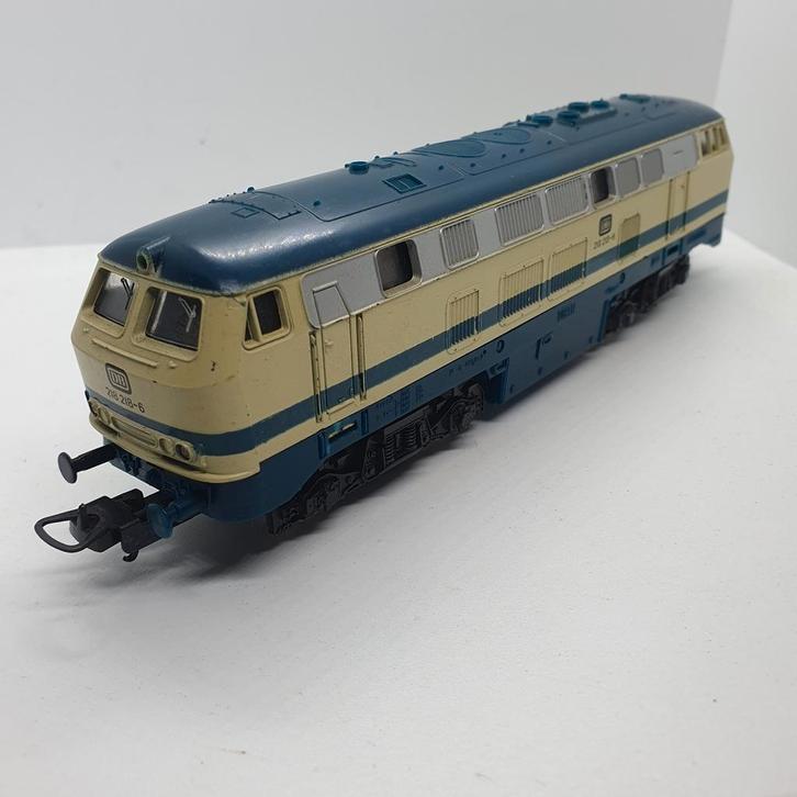 Lima diesellocomotief BR 218 voor de DB in H0, Hobby en Vrije tijd, Modeltreinen | H0, Zo goed als nieuw, Locomotief, Gelijkstroom