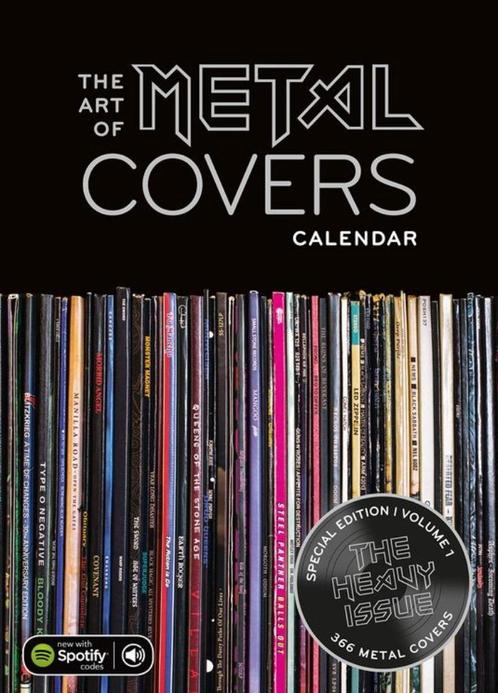 Eeuwigdurende Kalender The Art of Metal Covers, Cd's en Dvd's, Vinyl Singles, Nieuw in verpakking, Overige typen, Rock en Metal
