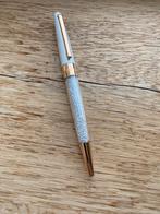 Swarovski - unieke pen (goud met wit), Verzamelen, Pennenverzamelingen, Balpen, Ophalen of Verzenden, Zo goed als nieuw