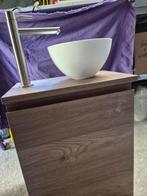 Nieuw Wastafelkastje met Kraan, Huis en Inrichting, Badkamer | Badkamermeubels, Minder dan 50 cm, Nieuw, Ophalen of Verzenden