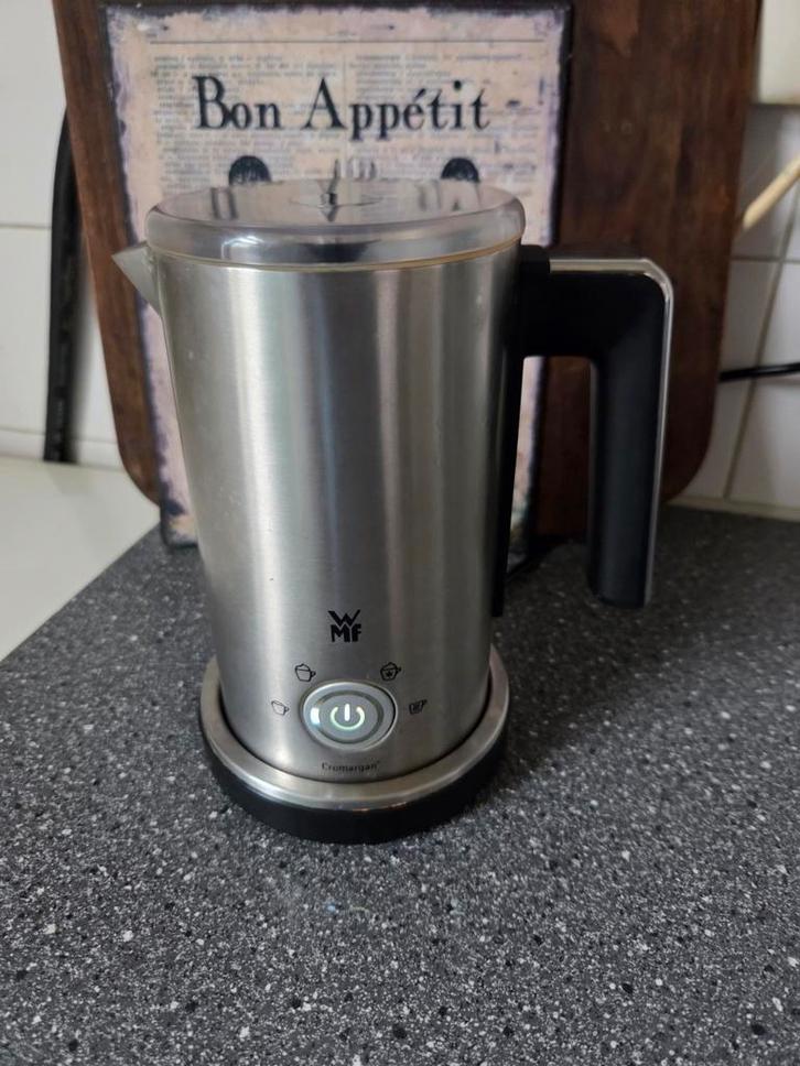 Wmf melk opschuimer rvs, Witgoed en Apparatuur, Melkopschuimers, Gebruikt, Elektrische melkopschuimer, Ophalen