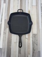 Grillpan en ovenschaal, Ophalen of Verzenden, Zo goed als nieuw, Gietijzer, Koekenpan of Braadpan