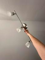 IKEA BASISK plafondlamp met 3 spots, Ophalen, Gebruikt, Metaal of Aluminium, Led