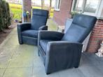 Relax fauteuils, Huis en Inrichting, Stoelen, Twee, Gebruikt, Stof, Zwart