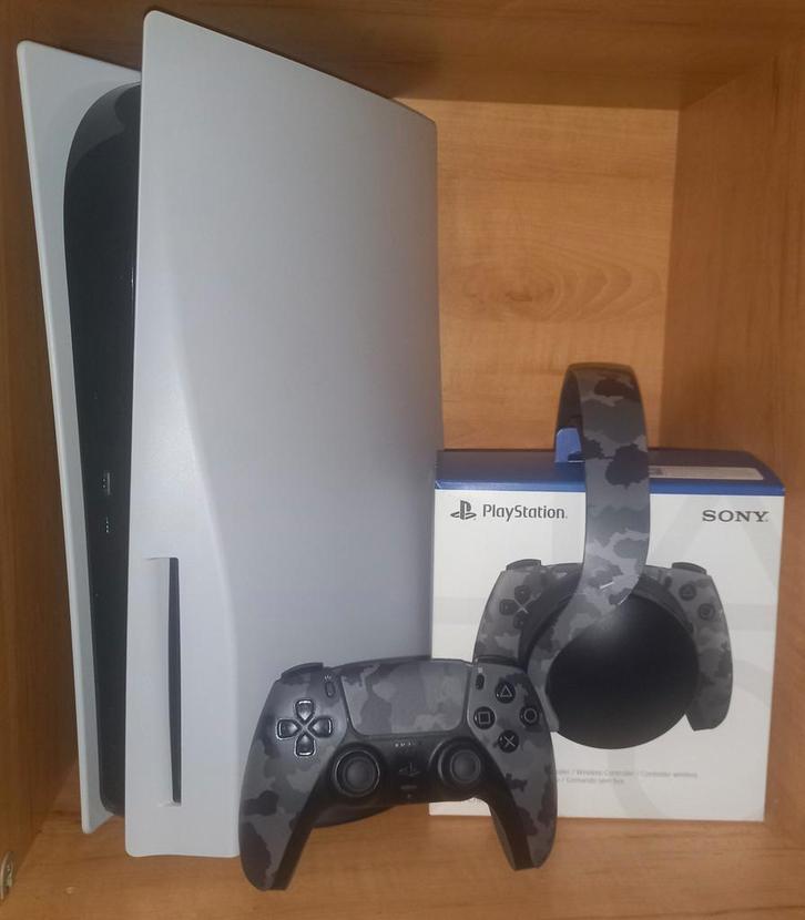 Playstation 5 disc versie, Spelcomputers en Games, Spelcomputers | Sony PlayStation 5, Zo goed als nieuw, Ophalen of Verzenden