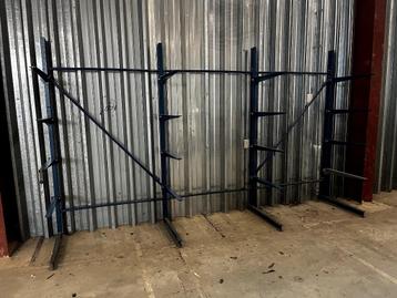 Zware draagarmstelling / langgoed stelling 70cm diep 16 arms beschikbaar voor biedingen