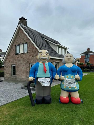 Sarah pop abraham pop leeftijdspoppen  beschikbaar voor biedingen